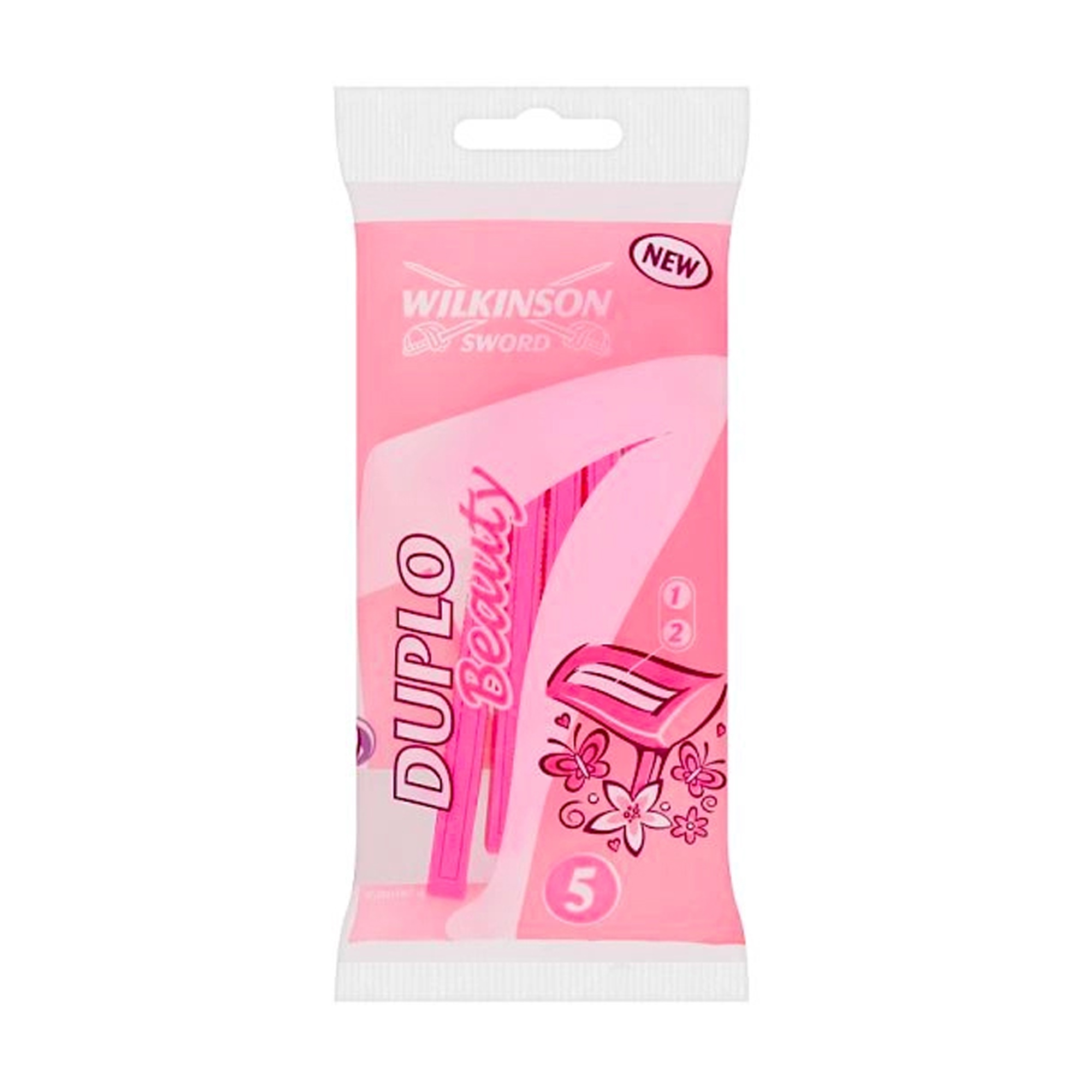 Одноразовий станок для гоління Wilkinson Sword Duplo Beauty жіночий, 5 шт
